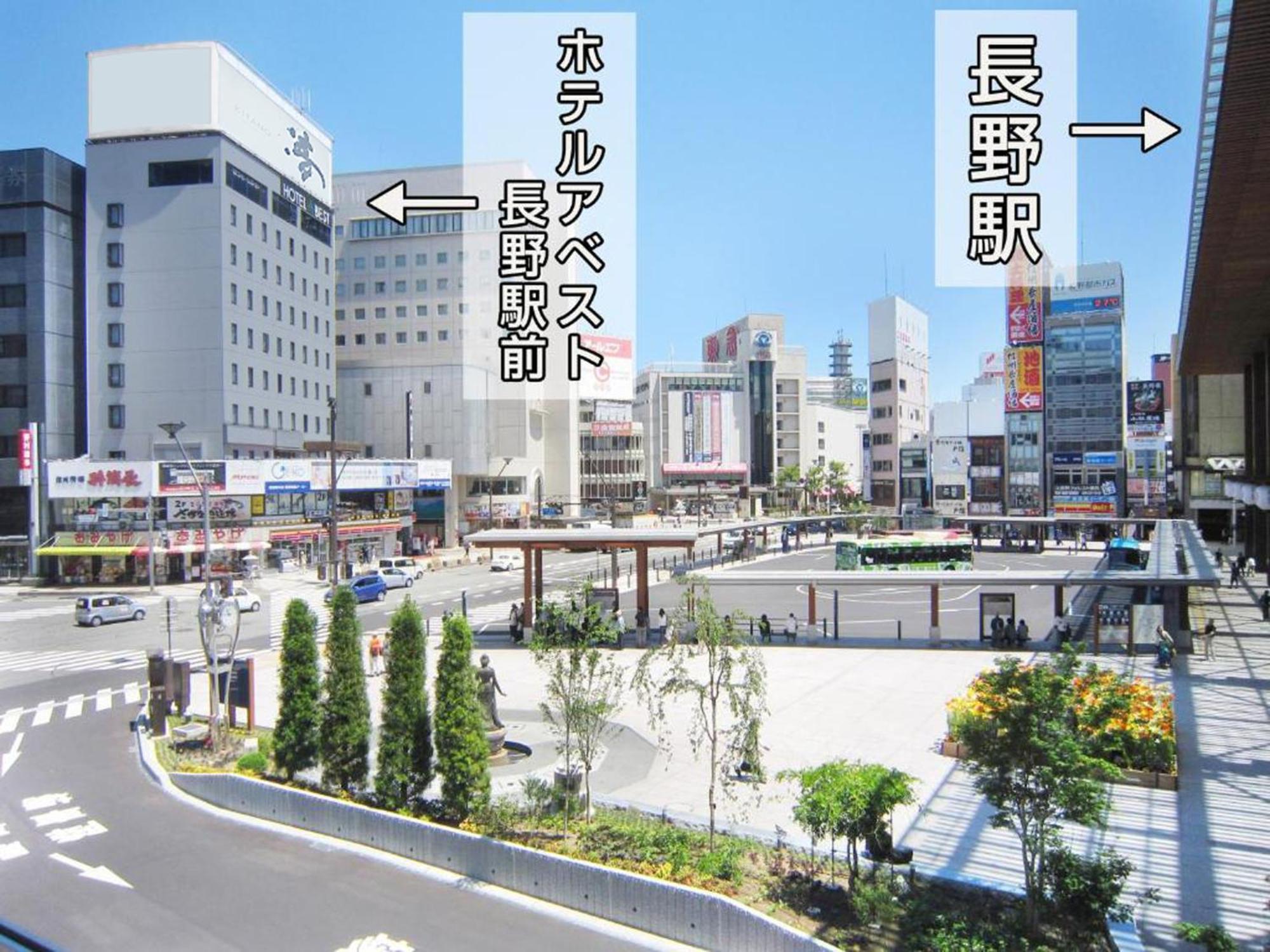 Hotel Abest Nagano Ekimae Exteriér fotografie